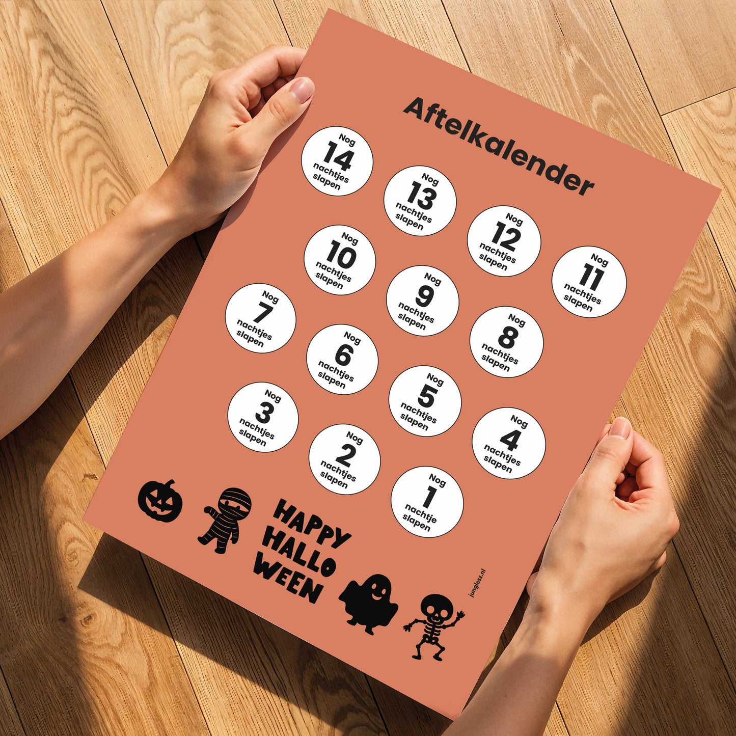 junglesz | aftelkalender halloween | downsyndroom
